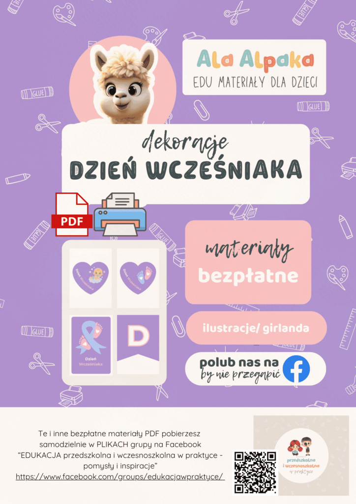 Dekoracje na Dzień Wcześniaka