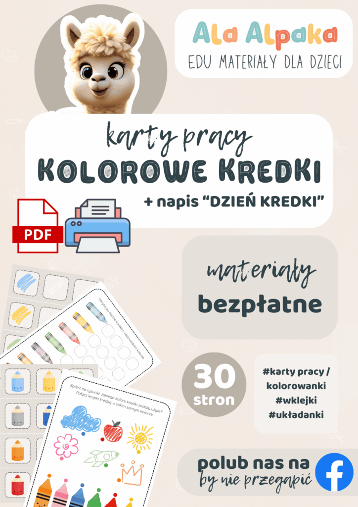 Materiały na Dzień Kredki