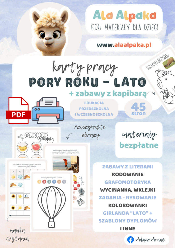 karty pracy lato