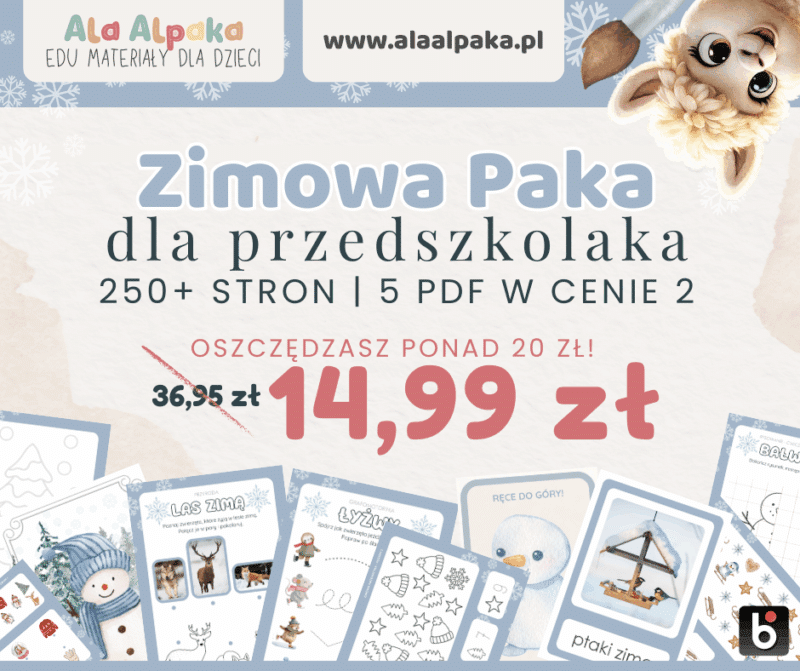Zimowa paka dla przedszkolaka