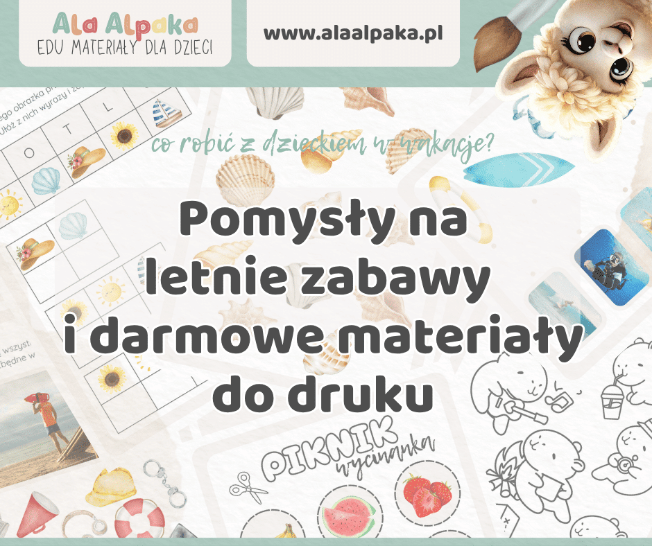 Co robić z dzieckiem w wakacje